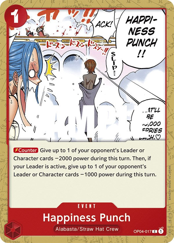 Happiness Punch – Kingdoms of Intrigue (One Piece Card Game)