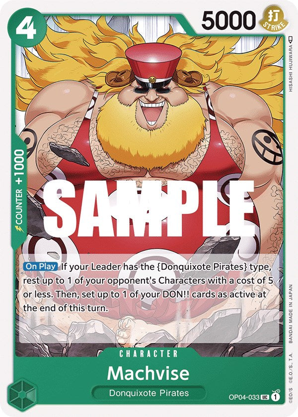 Machvise – Kingdoms of Intrigue (One Piece Card Game)