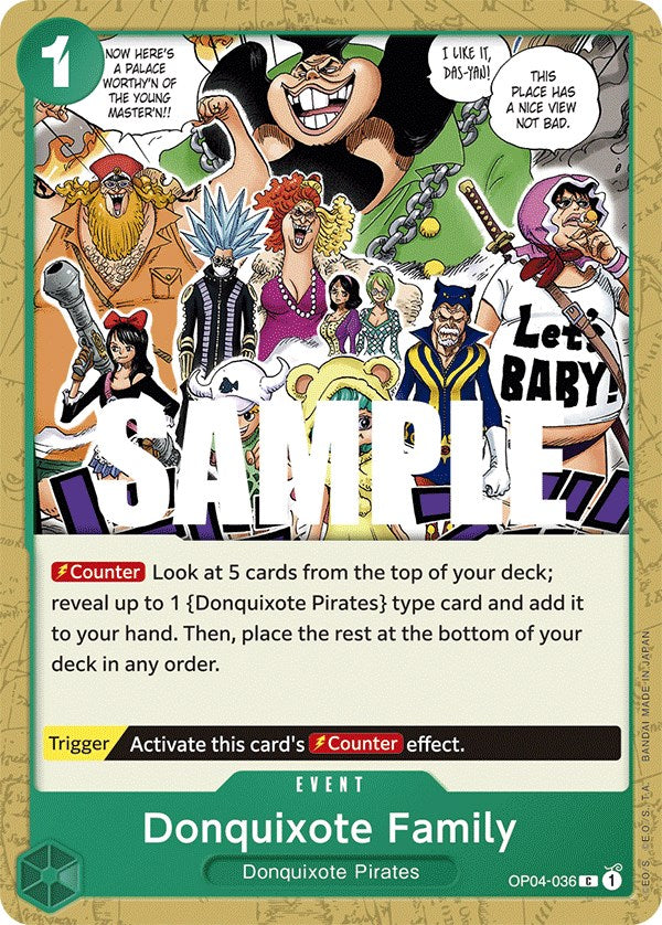Donquixote Family – Kingdoms of Intrigue (One Piece Card Game)
