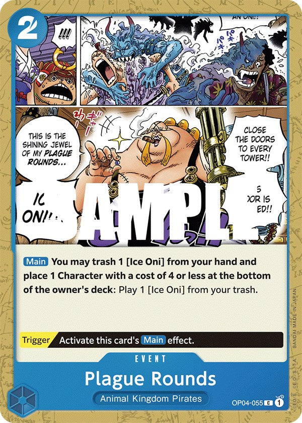 Plague Rounds – Kingdoms of Intrigue (One Piece Card Game)