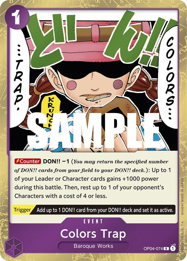 Colors Trap – Kingdoms of Intrigue (One Piece Card Game)
