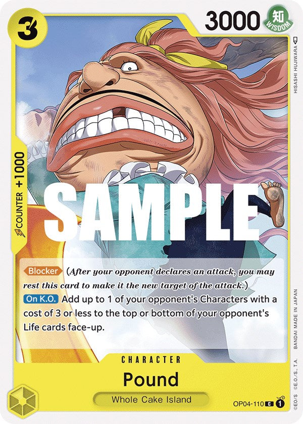 Pound – Kingdoms of Intrigue (One Piece Card Game)