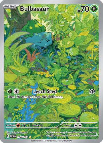 Bulbasaur - SV: Scarlet & Violet 151 #166/165 - Holofoil - Near Mint