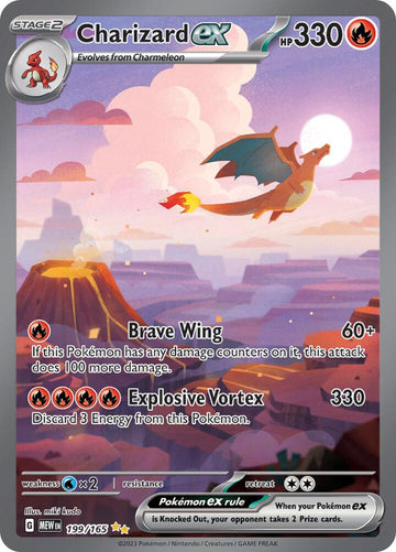Charizard ex - SV: Scarlet & Violet 151 #199/165 - Holofoil - Near Mint