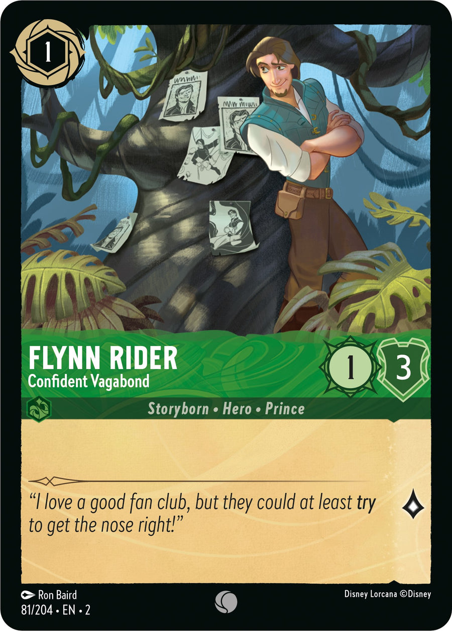 Flynn Rider - Confident Vagabond – Rise of the Floodborn (Disney Lorcana)