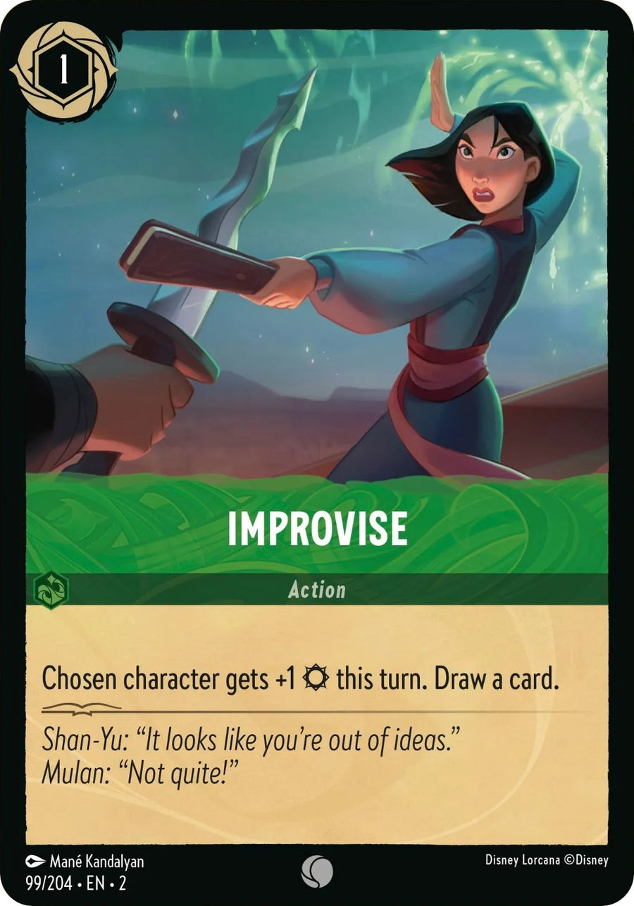 Improvise – Rise of the Floodborn (Disney Lorcana)