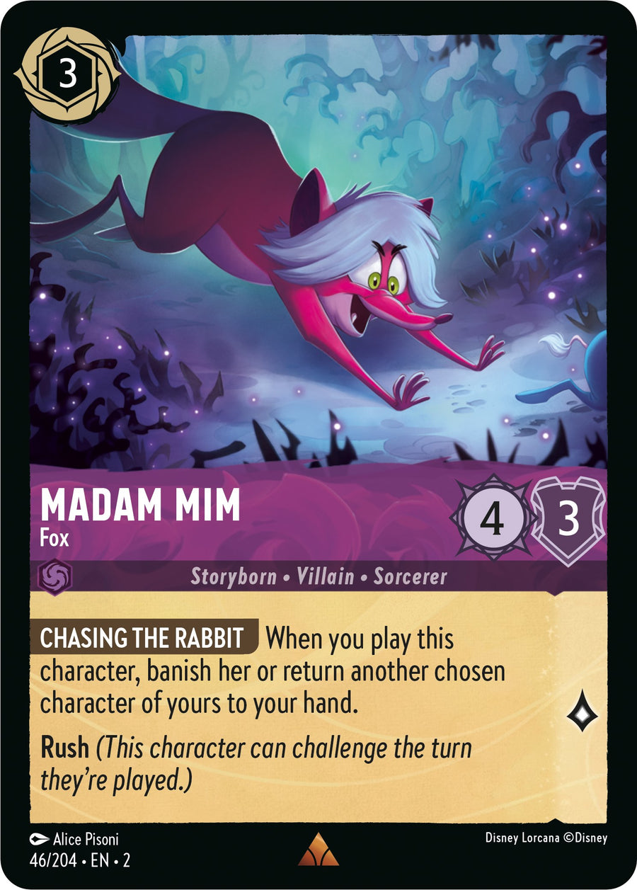 Madam Mim - Fox – Rise of the Floodborn (Disney Lorcana)