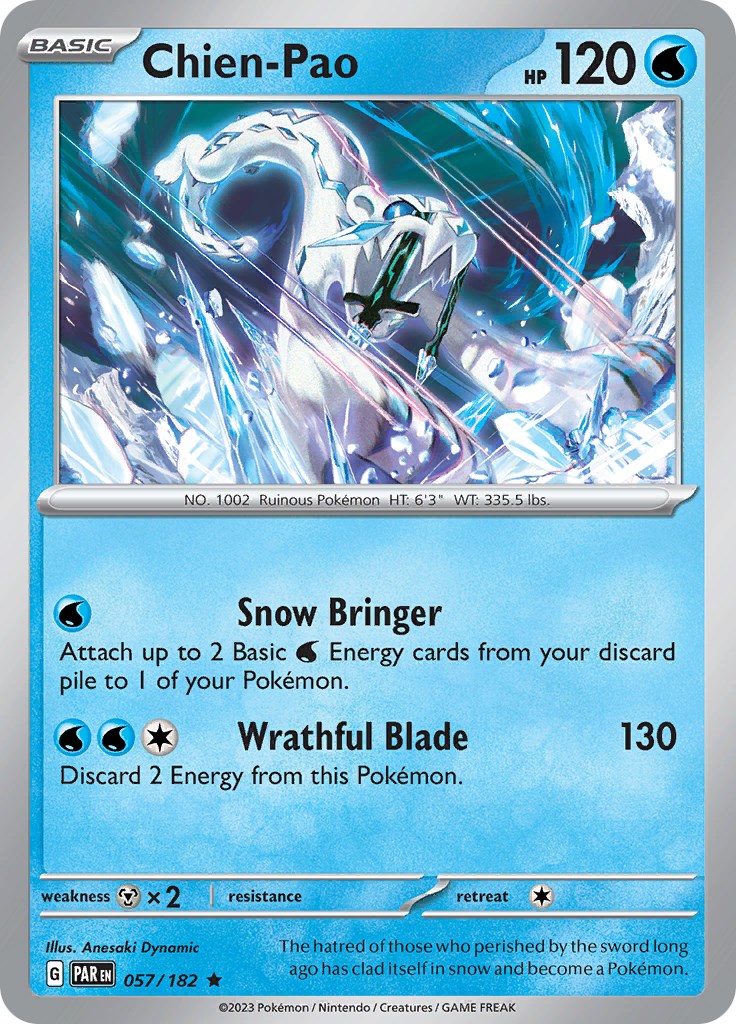 Chien-Pao – SV04: Paradox Rift (Pokemon)