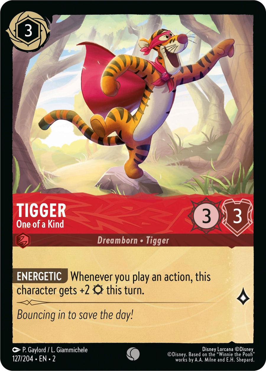 Tigger - One of a Kind – Rise of the Floodborn (Disney Lorcana)