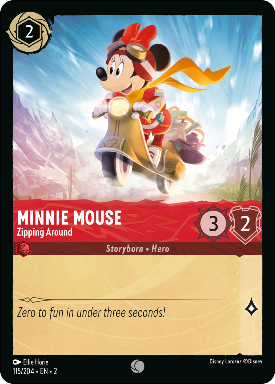 Minnie Mouse - Zipping Around – Rise of the Floodborn (Disney Lorcana)