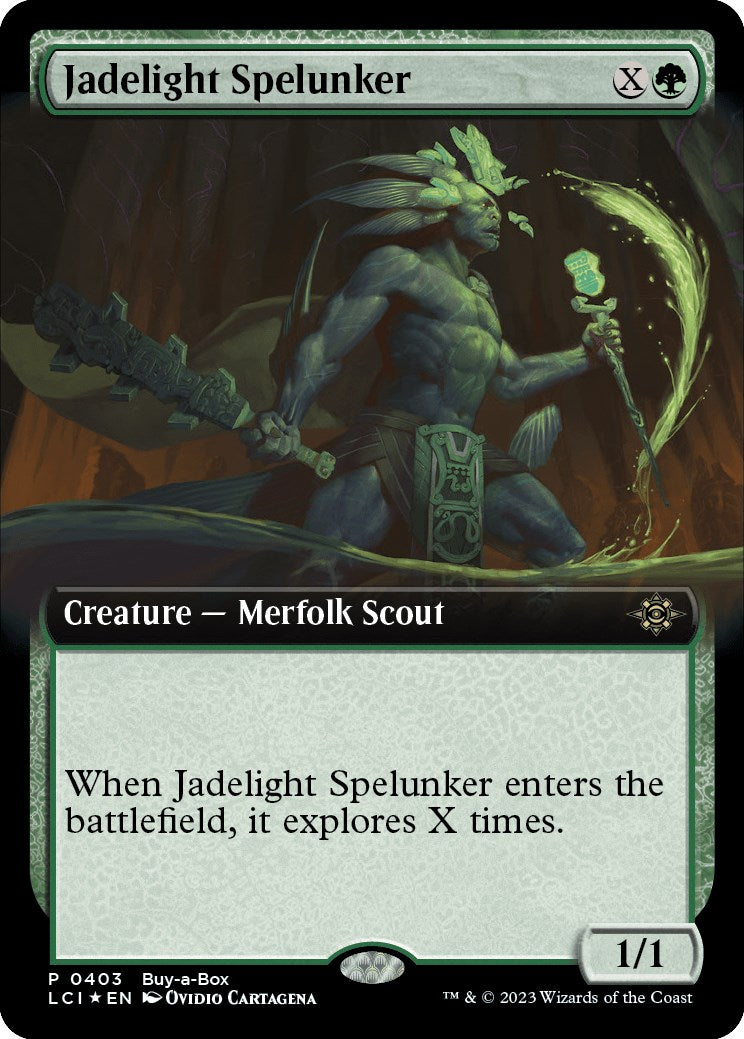 Jadelight Spelunker (Extended Art) – Buy-A-Box Promos (Magic: The Gathering)