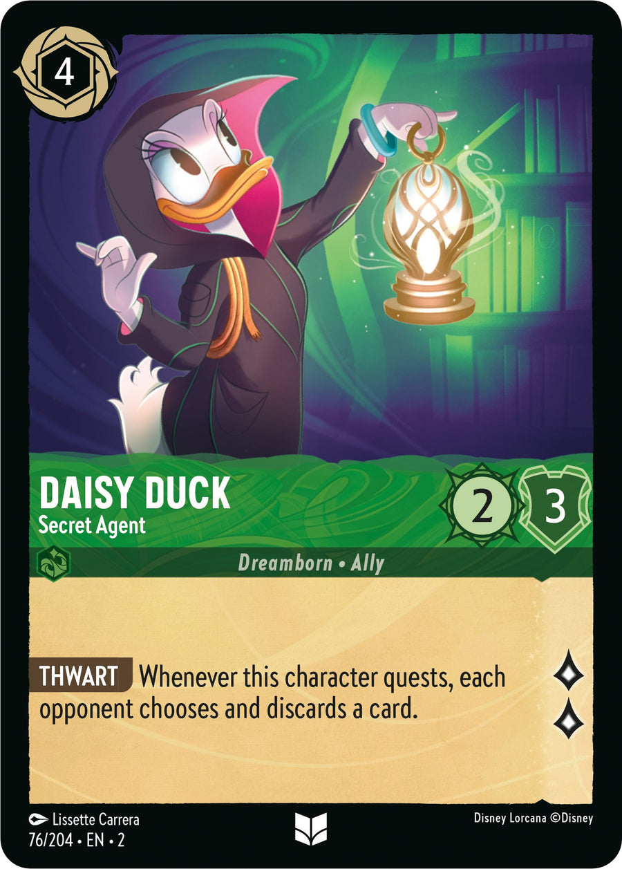 Daisy Duck - Secret Agent – Rise of the Floodborn (Disney Lorcana)