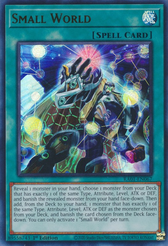 Small World (UR) – 25th Anniversary Rarity Collection (YuGiOh)