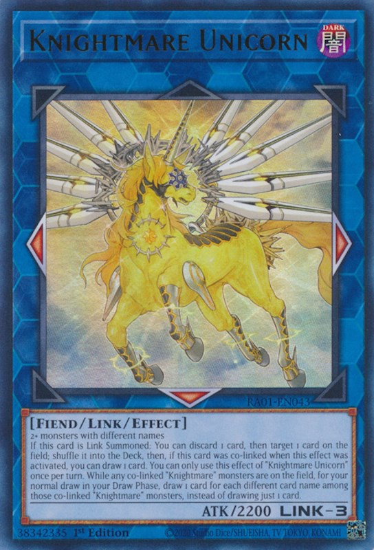 Knightmare Unicorn (UR) – 25th Anniversary Rarity Collection (YuGiOh)