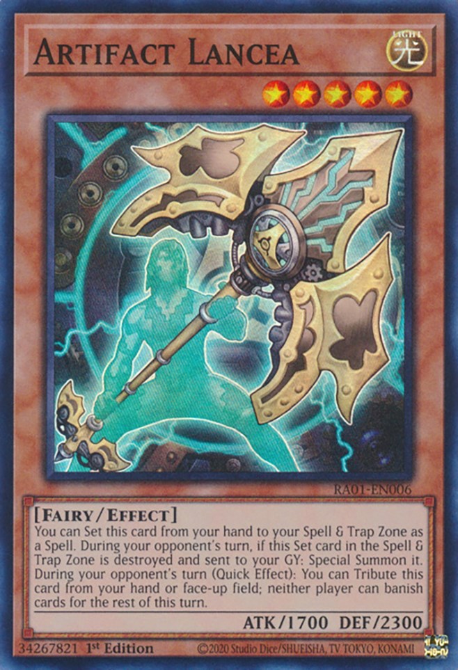 Artifact Lancea – 25th Anniversary Rarity Collection (YuGiOh)