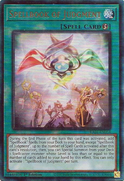 Spellbook of Judgment (PUR) – 25th Anniversary Rarity Collection (YuGiOh)