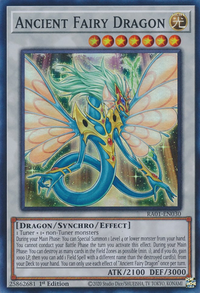 Ancient Fairy Dragon – 25th Anniversary Rarity Collection (YuGiOh)