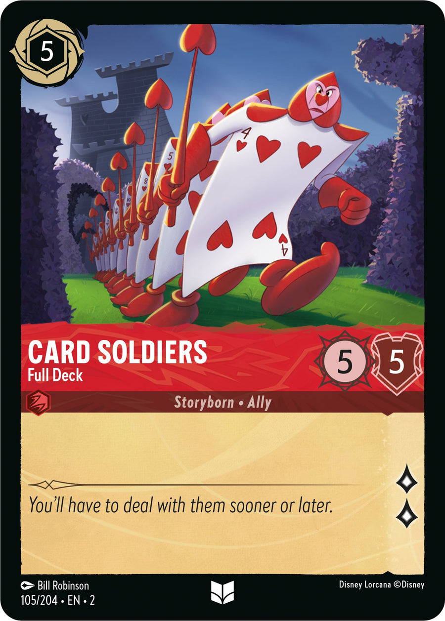 Card Soldiers - Full Deck – Rise of the Floodborn (Disney Lorcana)