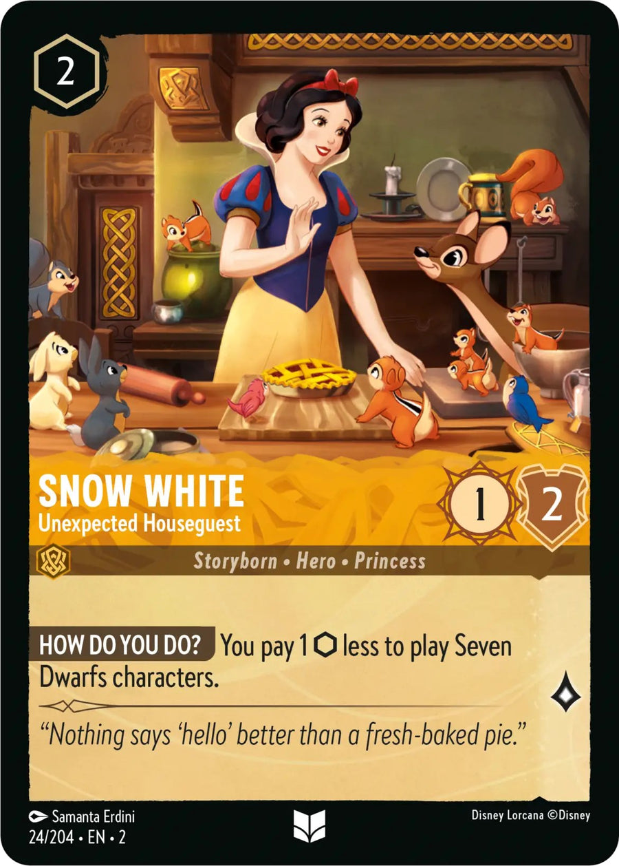Snow White - Unexpected Houseguest – Rise of the Floodborn (Disney Lorcana)