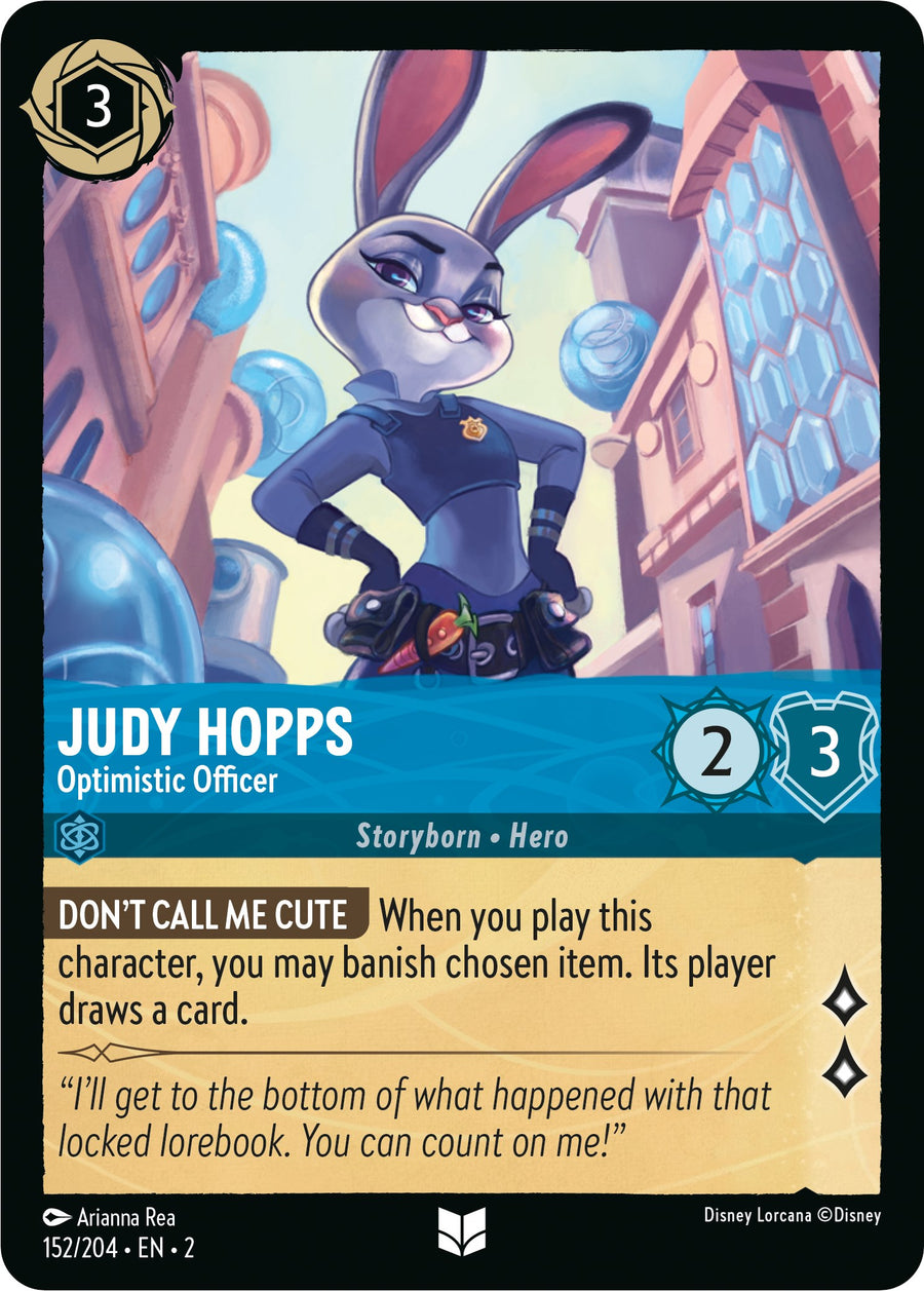 Judy Hopps - Optimistic Officer – Rise of the Floodborn (Disney Lorcana)