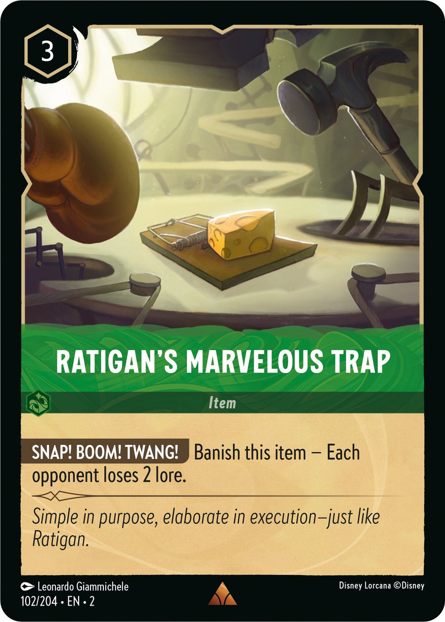 Ratigan's Marvelous Trap – Rise of the Floodborn (Disney Lorcana)