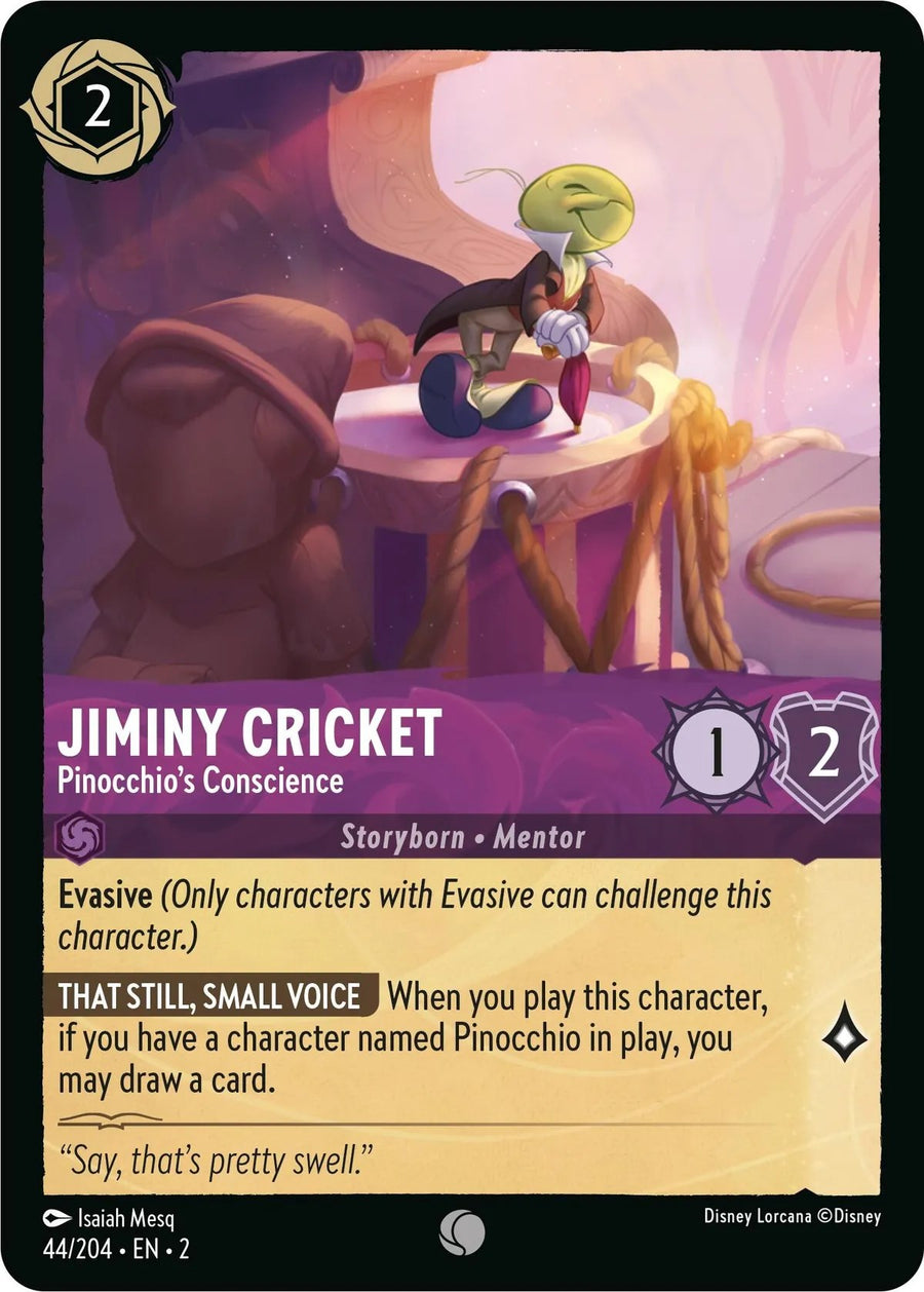 Jiminy Cricket - Pinocchio's Conscience – Rise of the Floodborn (Disney Lorcana)