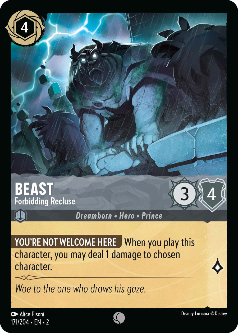 Beast - Forbidding Recluse – Rise of the Floodborn (Disney Lorcana)