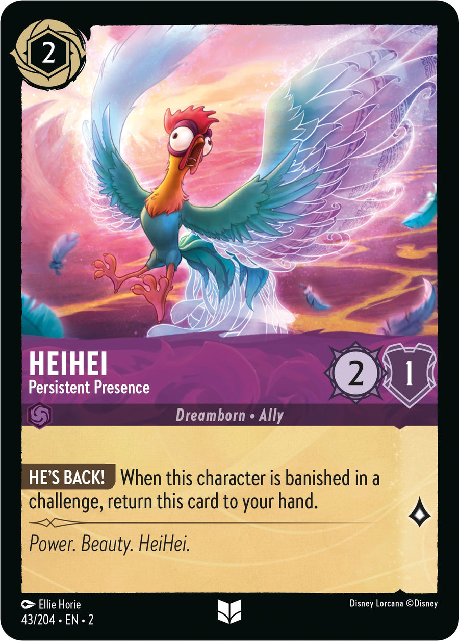 HeiHei - Persistent Presence – Rise of the Floodborn (Disney Lorcana)