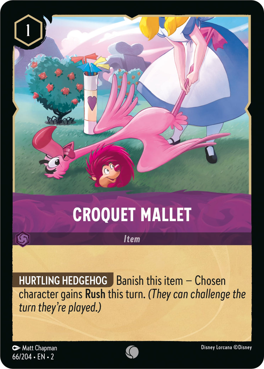 Croquet Mallet – Rise of the Floodborn (Disney Lorcana)