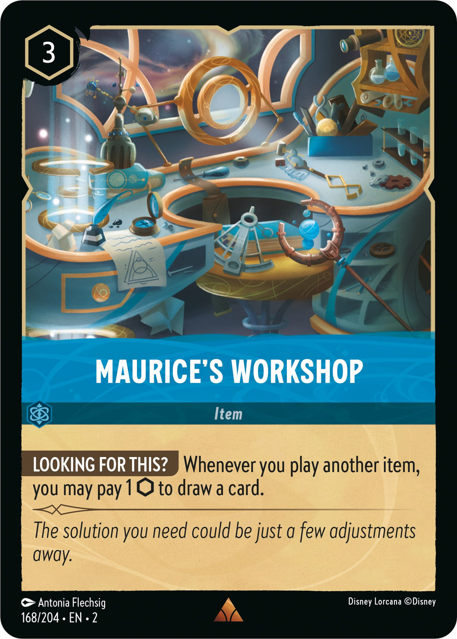 Maurice's Workshop – Rise of the Floodborn (Disney Lorcana)