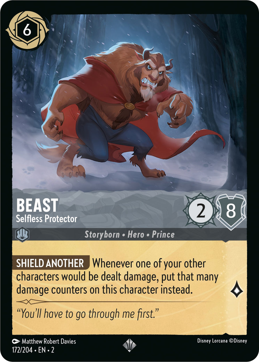 Beast - Selfless Protector – Rise of the Floodborn (Disney Lorcana)