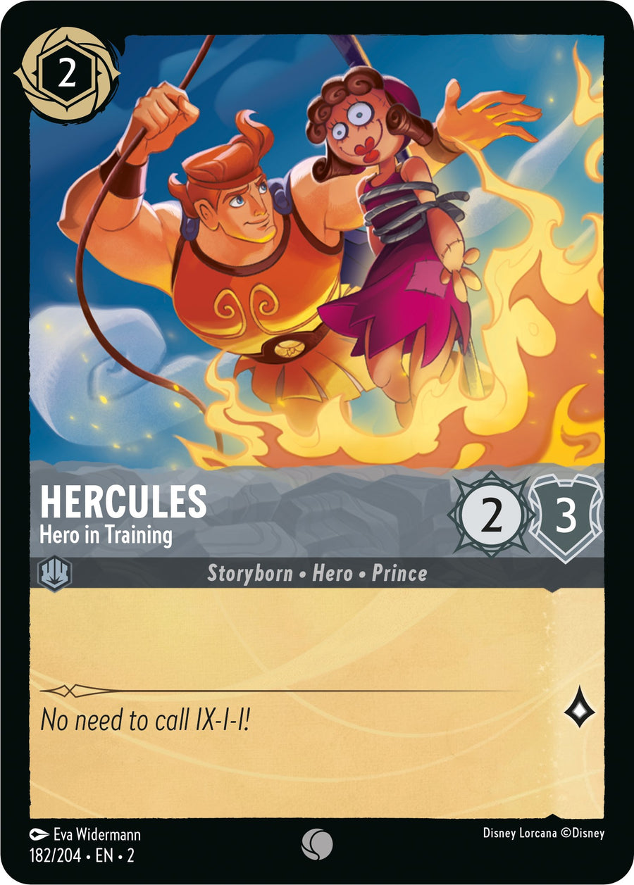 Hercules - Hero in Training – Rise of the Floodborn (Disney Lorcana)