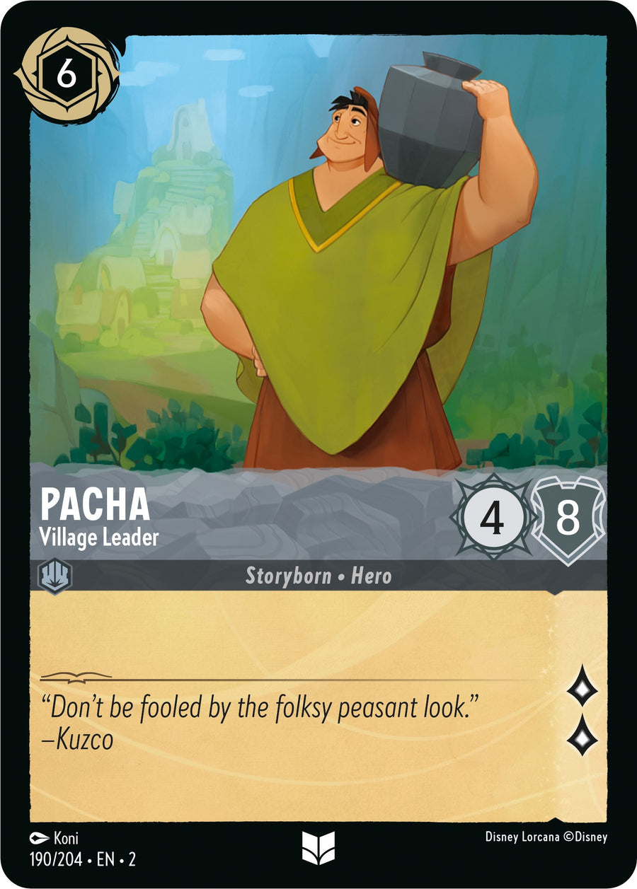 Pacha - Village Leader – Rise of the Floodborn (Disney Lorcana)