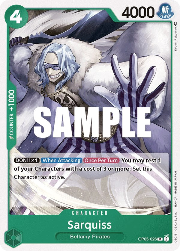 Sarquiss – Awakening of the New Era (One Piece Card Game)