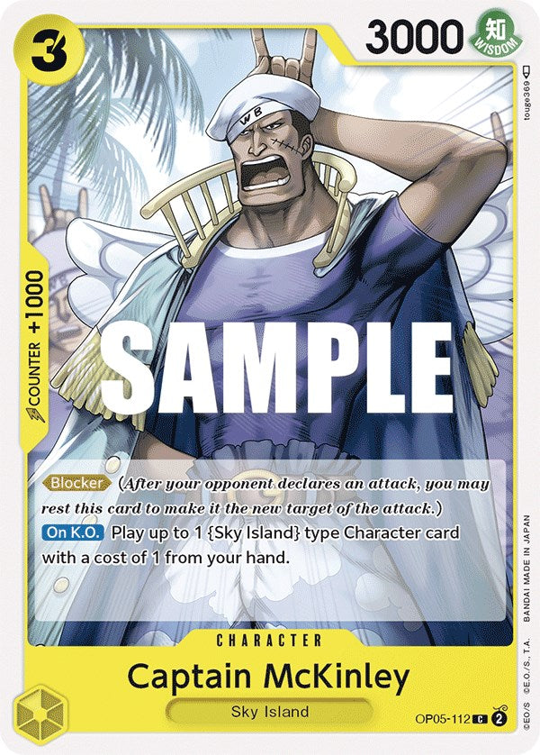 Captain McKinley – Awakening of the New Era (One Piece Card Game)