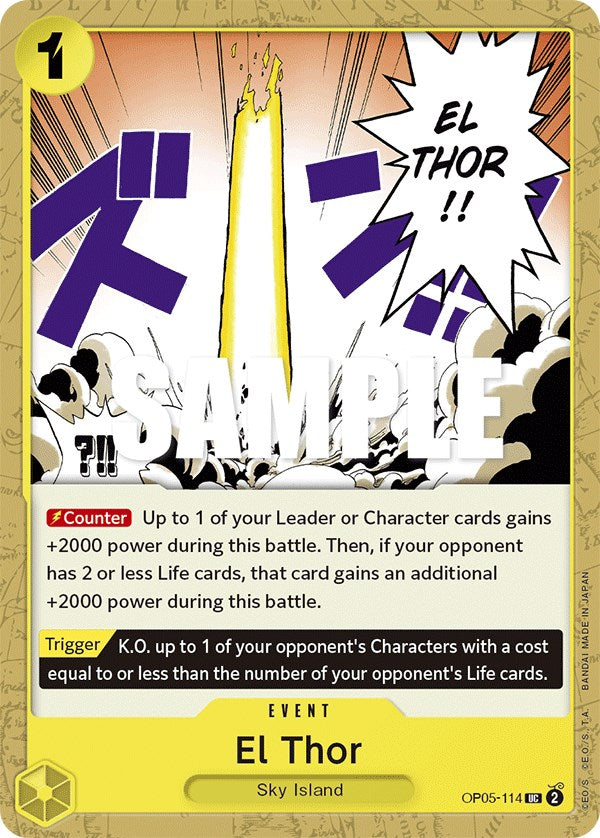 El Thor – Awakening of the New Era (One Piece Card Game)