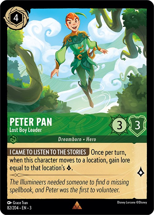 Peter Pan - Lost Boy Leader – Into the Inklands (Disney Lorcana)