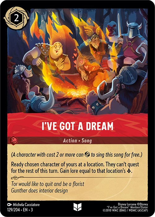 I've Got a Dream – Into the Inklands (Disney Lorcana)