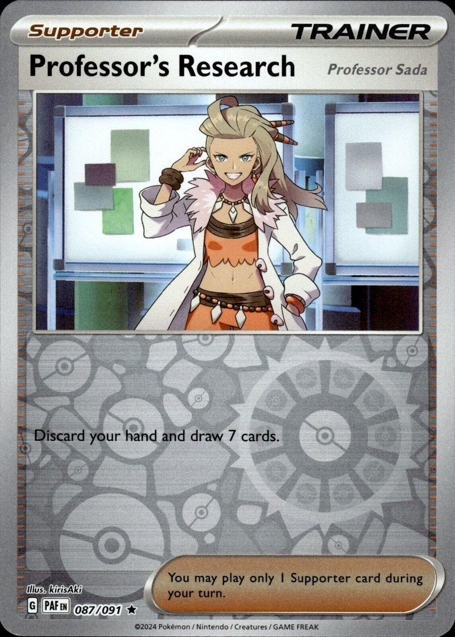 Professor's Research [Professor Sada] - 087/091 – SV: Paldean Fates (Pokemon)