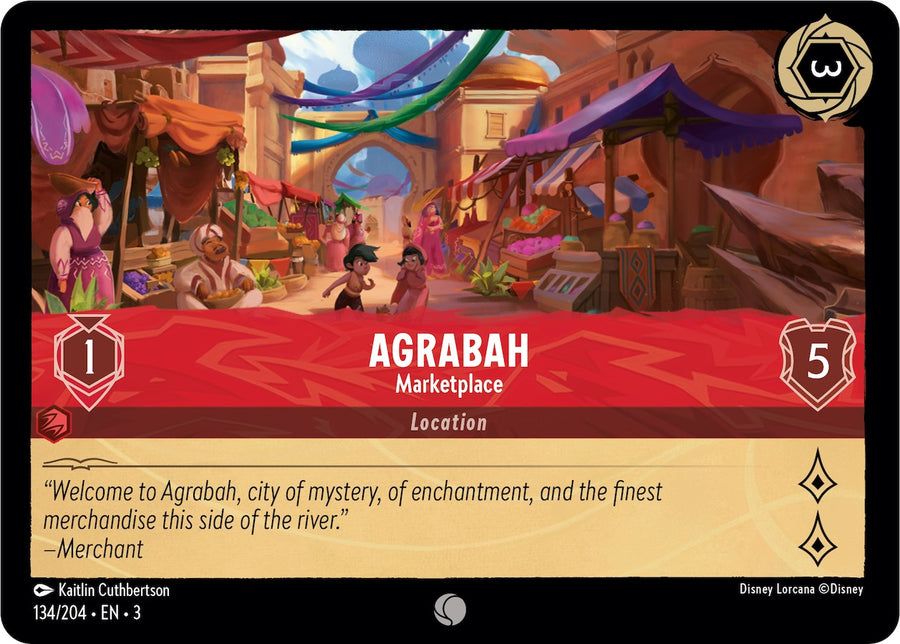 Agrabah - Marketplace – Into the Inklands (Disney Lorcana)