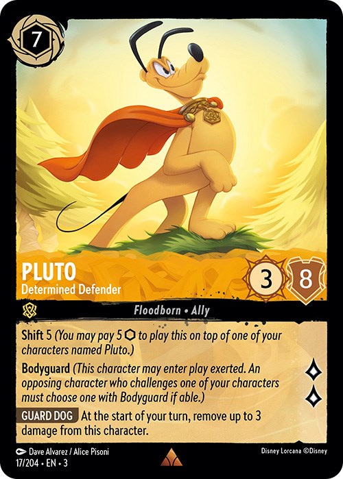 Pluto - Determined Defender – Into the Inklands (Disney Lorcana)