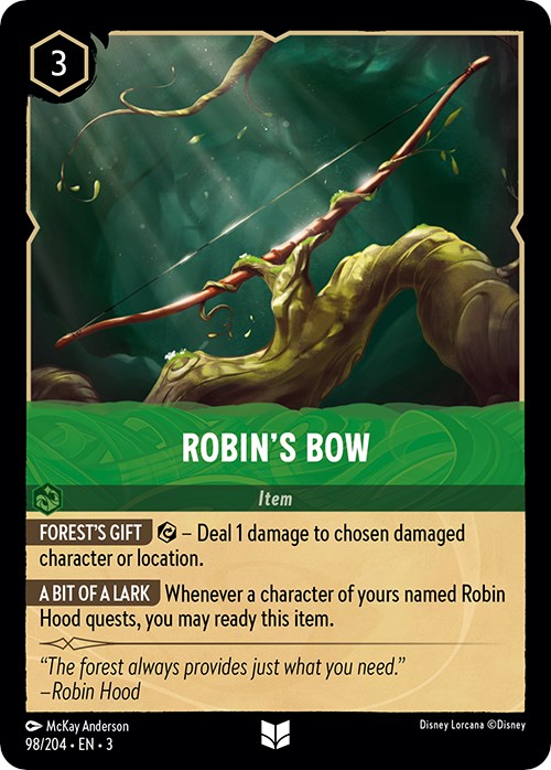 Robin's Bow – Into the Inklands (Disney Lorcana)