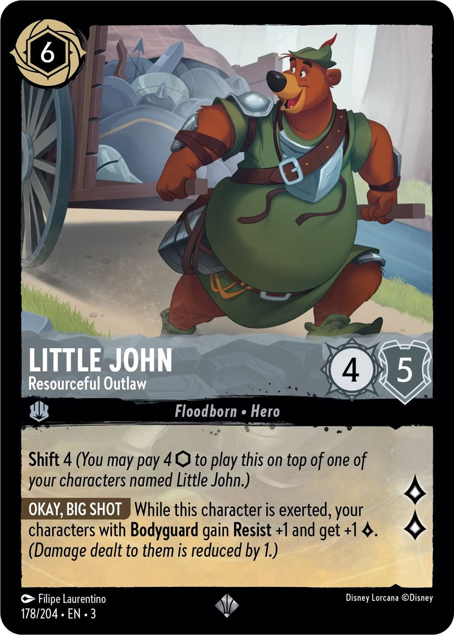 Little John - Resourceful Outlaw – Into the Inklands (Disney Lorcana)