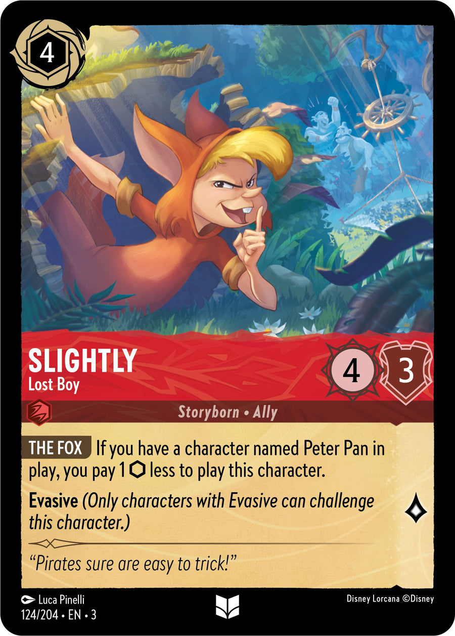 Slightly - Lost Boy – Into the Inklands (Disney Lorcana)