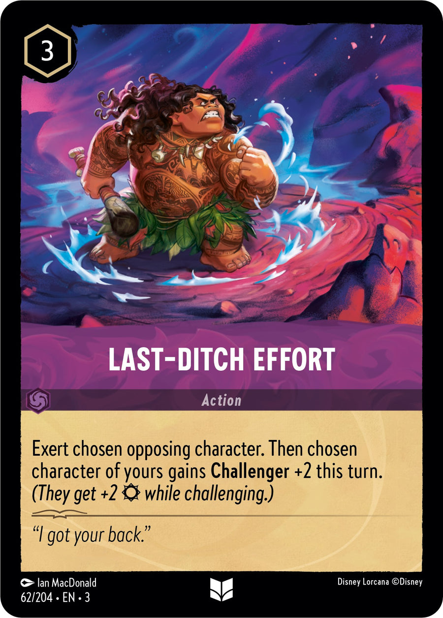 Last-Ditch Effort – Into the Inklands (Disney Lorcana)