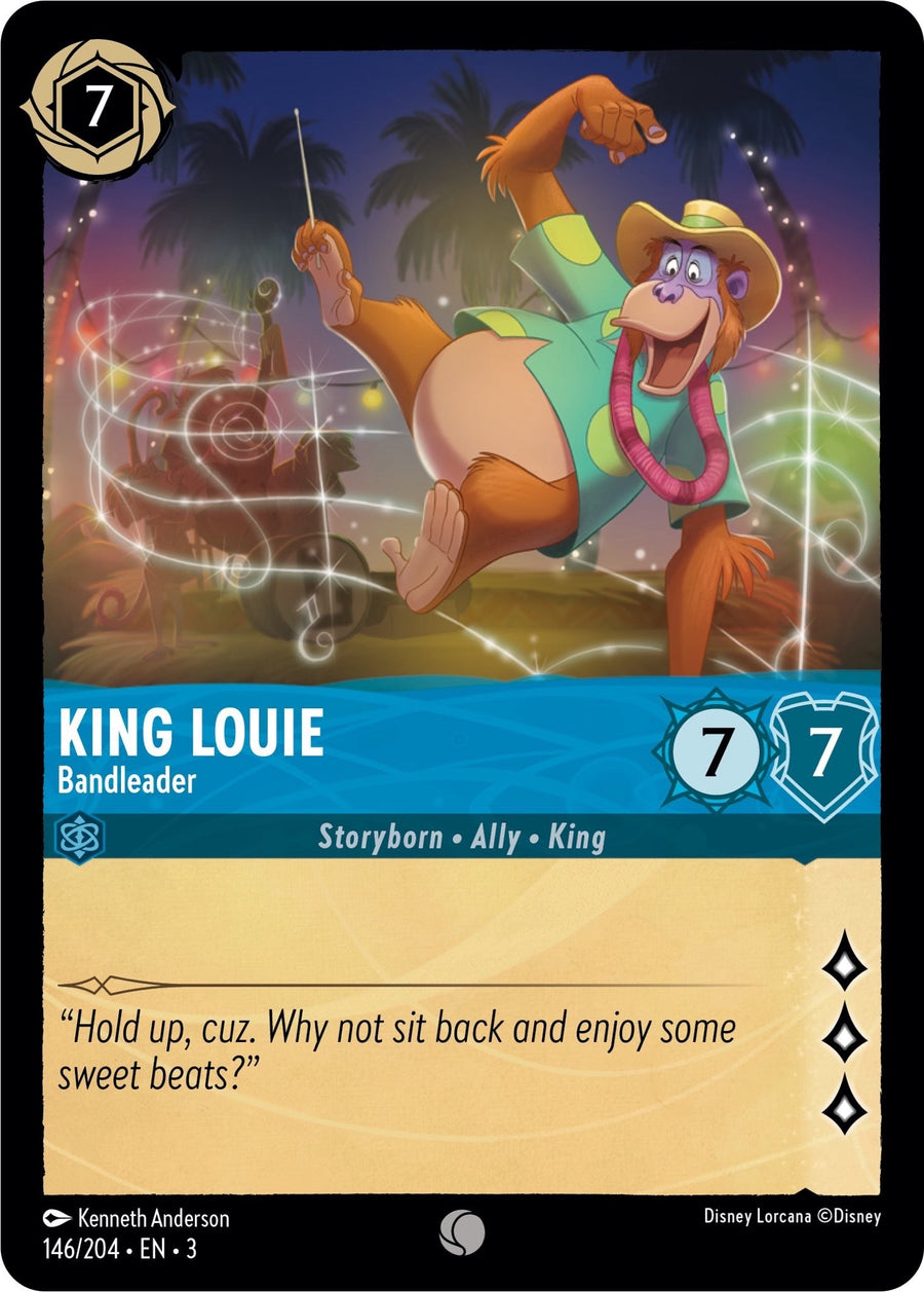 King Louie - Bandleader – Into the Inklands (Disney Lorcana)