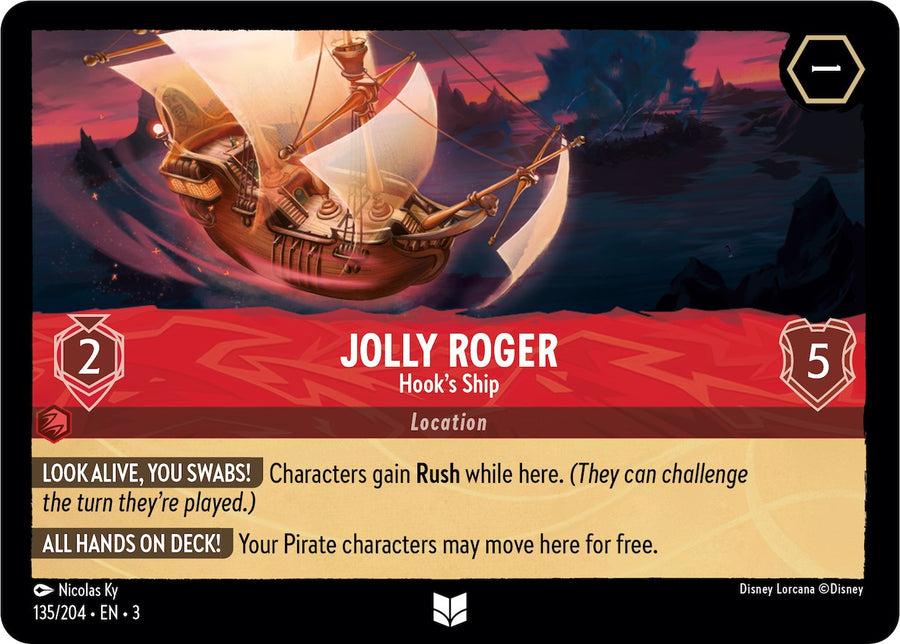 Jolly Roger - Hook's Ship – Into the Inklands (Disney Lorcana)
