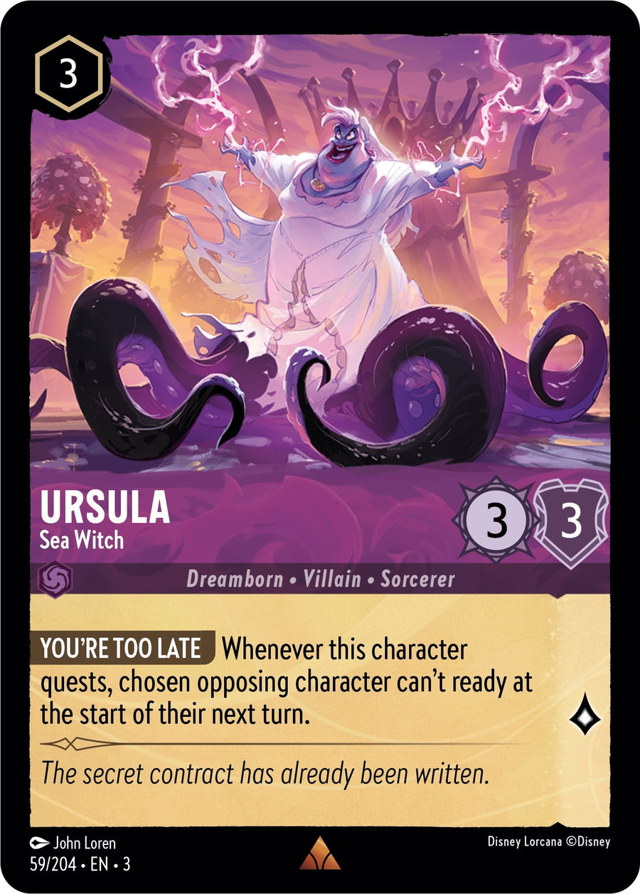 Ursula - Sea Witch – Into the Inklands (Disney Lorcana)