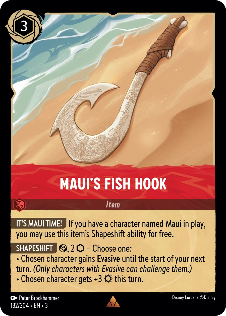Maui's Fish Hook – Into the Inklands (Disney Lorcana)