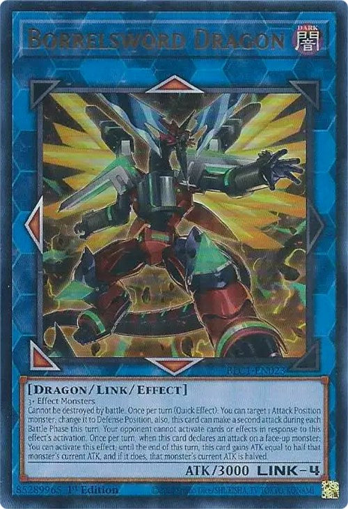 Borrelsword Dragon (Alternate Art) – Battles of Legend: Chapter 1 (YuGiOh)